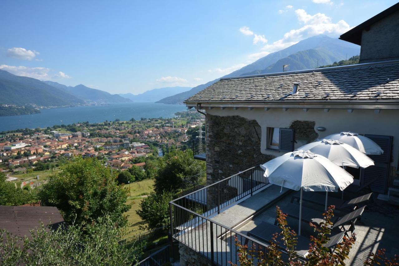 Casa Di Campagna Tony Con Piscina E Vista Lago Gravedona Ngoại thất bức ảnh